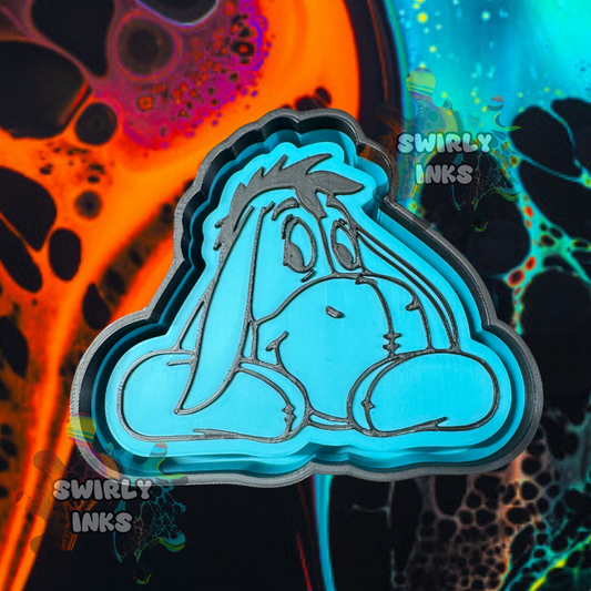 Eeyore Freshie Mold