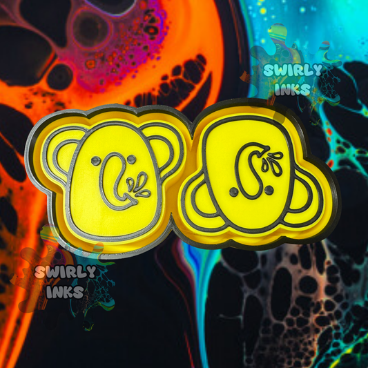 Elephant Squishie Vent Freshie Mold