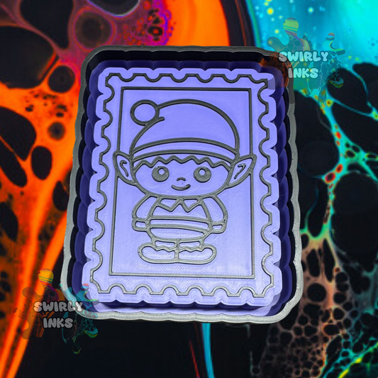 Elf Stamp Freshie Mold