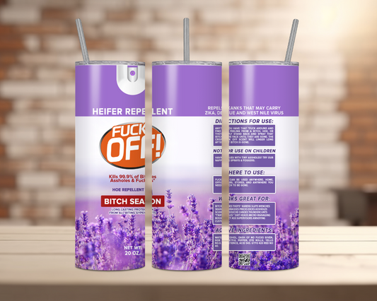 F Off Spray Can Tumbler