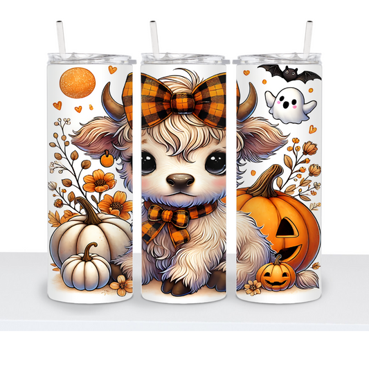 Fall Cow 20oz Tumbler