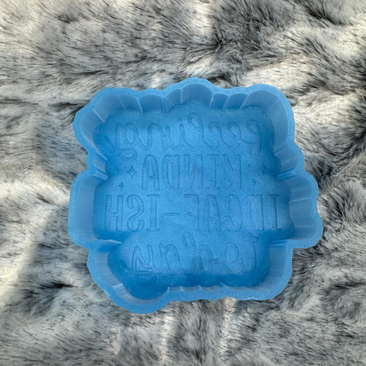 Feeling Kinda IDGAF-ish Today Freshie Mold