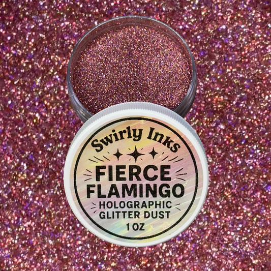 Fierce Flamingo Glitter Dust 1oz