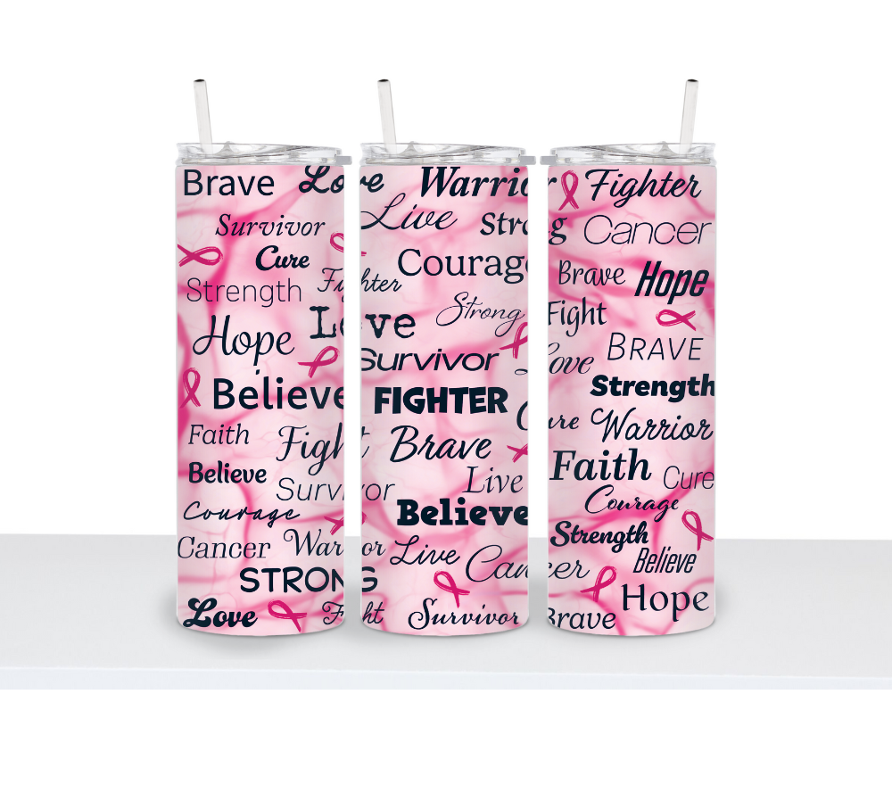 Breast Cancer Awareness Tumbler