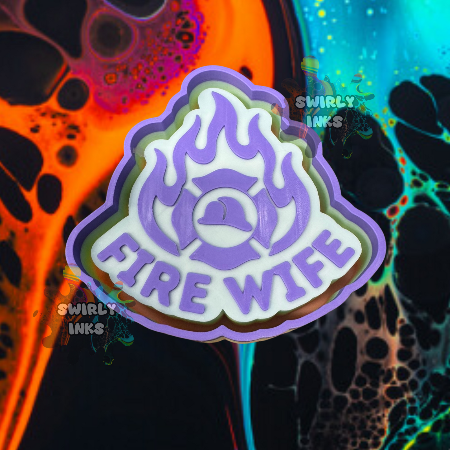 Fire Wife Freshie Mold