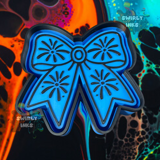 Fireworks Bow Freshie Mold