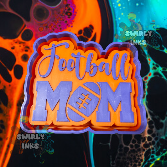Football Mom Freshie Mold