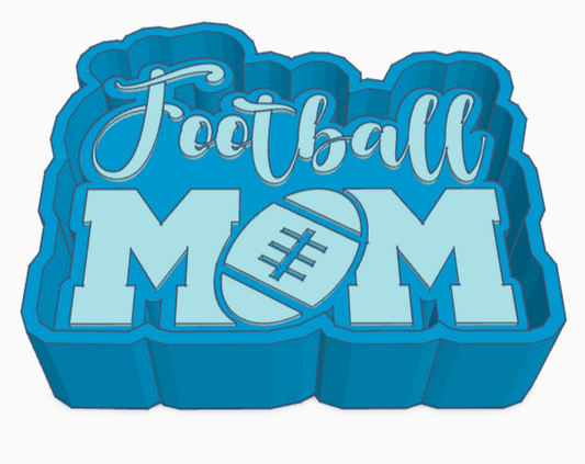 Football Mom Freshie Mold