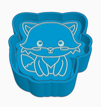 Fox Freshie Mold