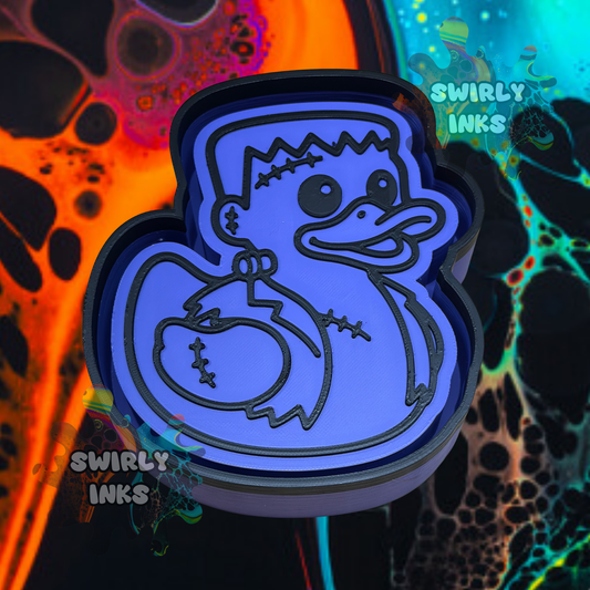 Frankenstein Duck Freshie Mold