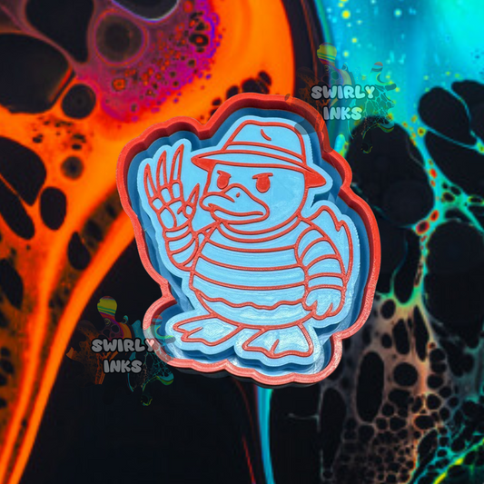 Freddy Duck Freshie Mold