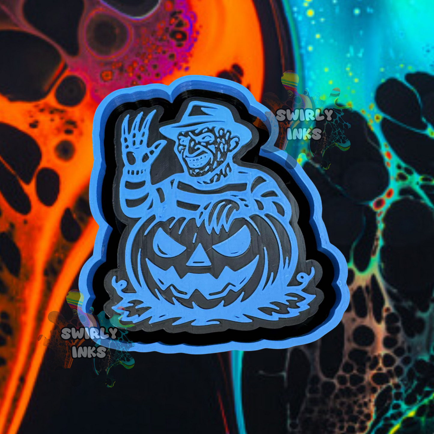 Freddy in Pumpkin Freshie Mold