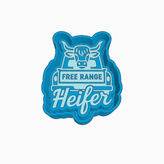 Free Range Heifer Freshie Mold