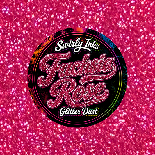 Fuchsia Rose Glitter Dust 1oz
