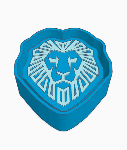 Lion Head Freshie Mold