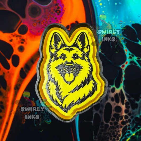 German Shepard Freshie Mold
