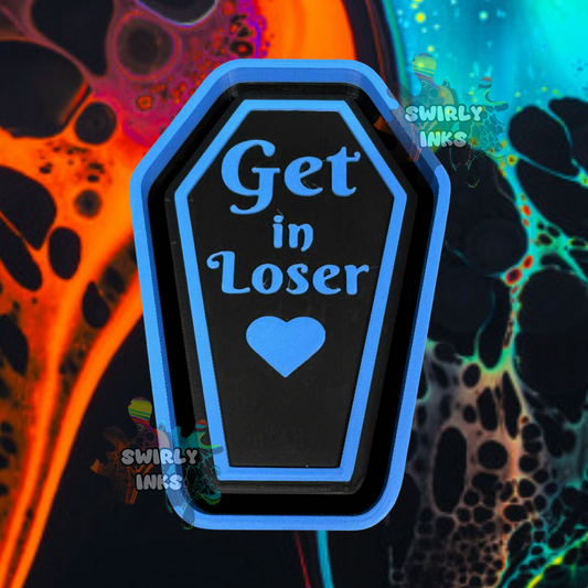 Get In Loser Coffin Freshie Mold