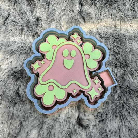 Ghost Flowers Freshie Mold