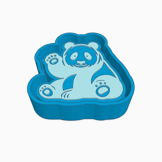 Giant Panda Freshie Mold