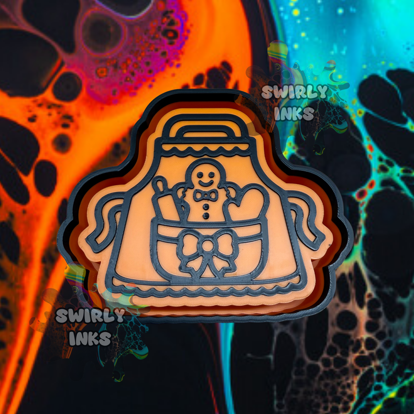 Gingerbread Apron Freshie Mold