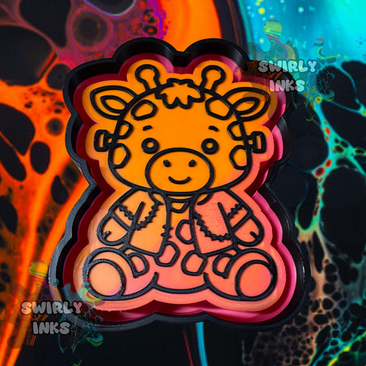 Giraffe Frankenstein Freshie Mold