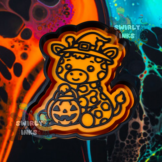 Giraffe Witch Freshie Mold