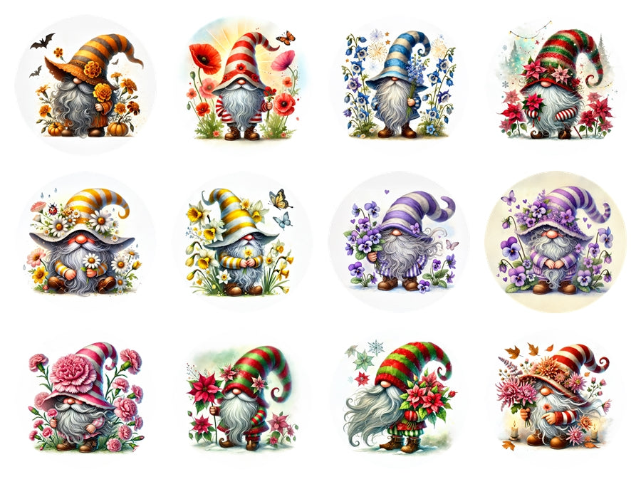 Card stock Options for Round Freshie Molds