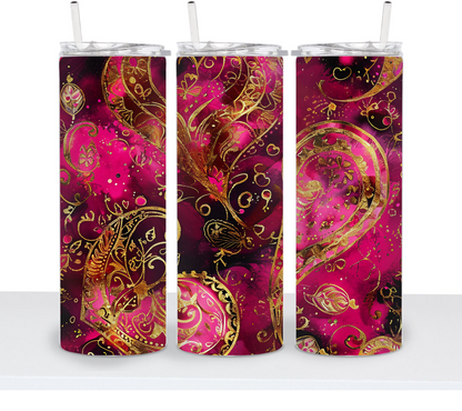Valentine's Gold &amp; Pink Hearts Choice
