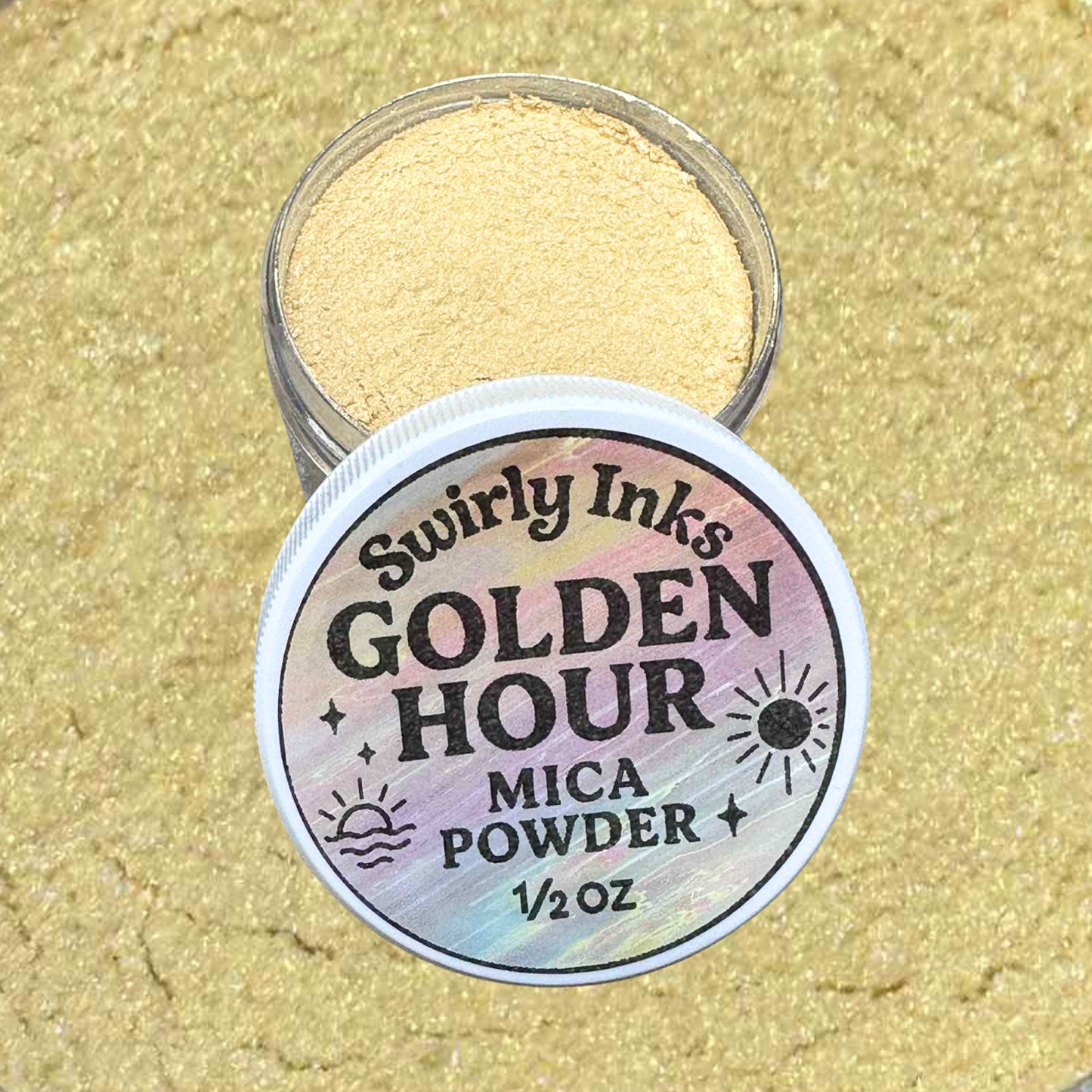 Golden Hour Mica Powder 1/2oz