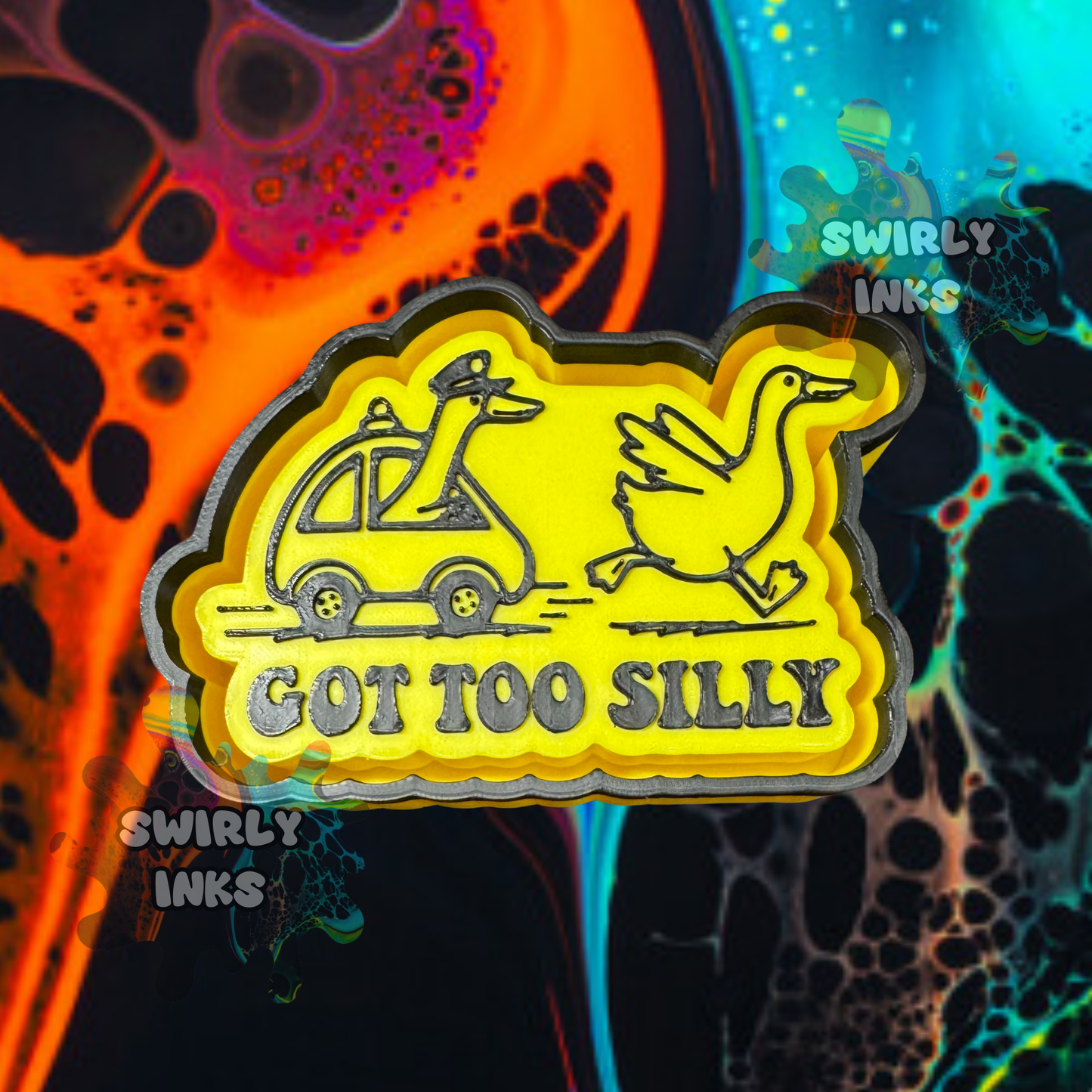 Got Too Silly Freshie Mold