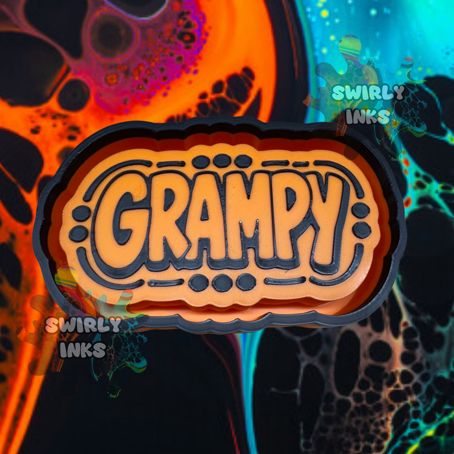 Grampy Freshie Mold