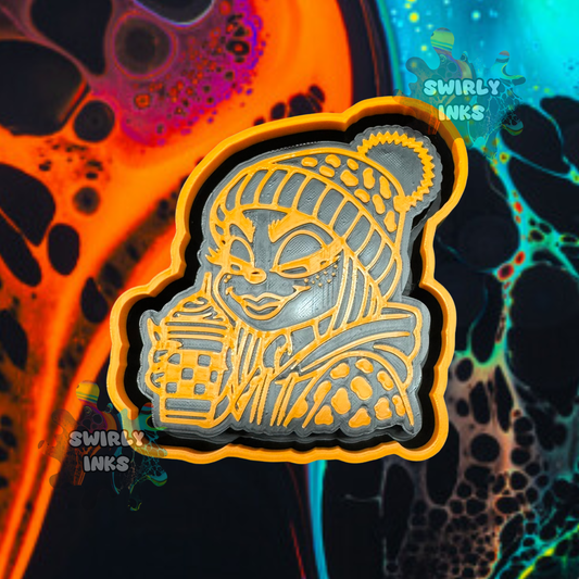 Grinchy Girl Freshie Mold