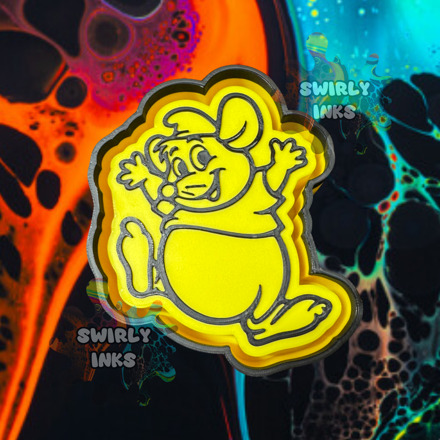 Mouse in Shirt Freshie Mold