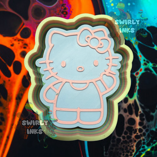 H K Cat Freshie Mold