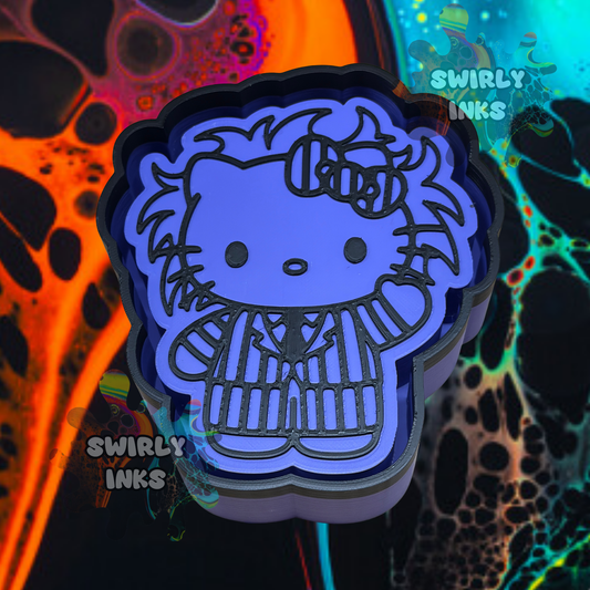 H K Cat Beetle Juice Freshie Mold