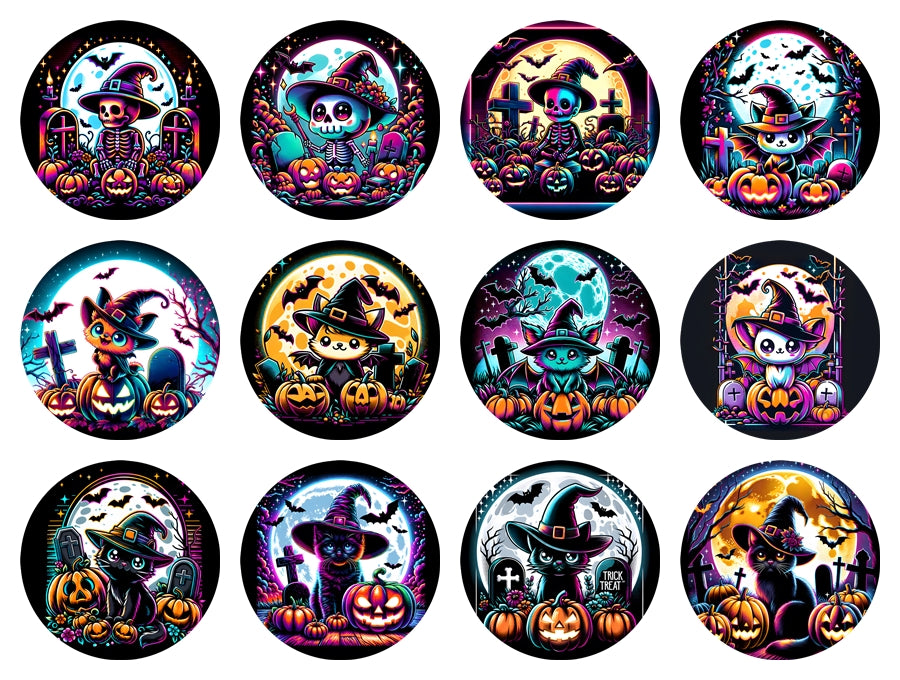 Card stock Options for Round Freshie Molds