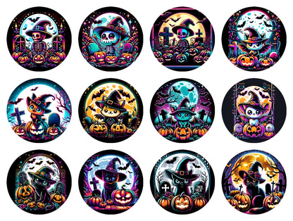 Card stock Options for Round Freshie Molds