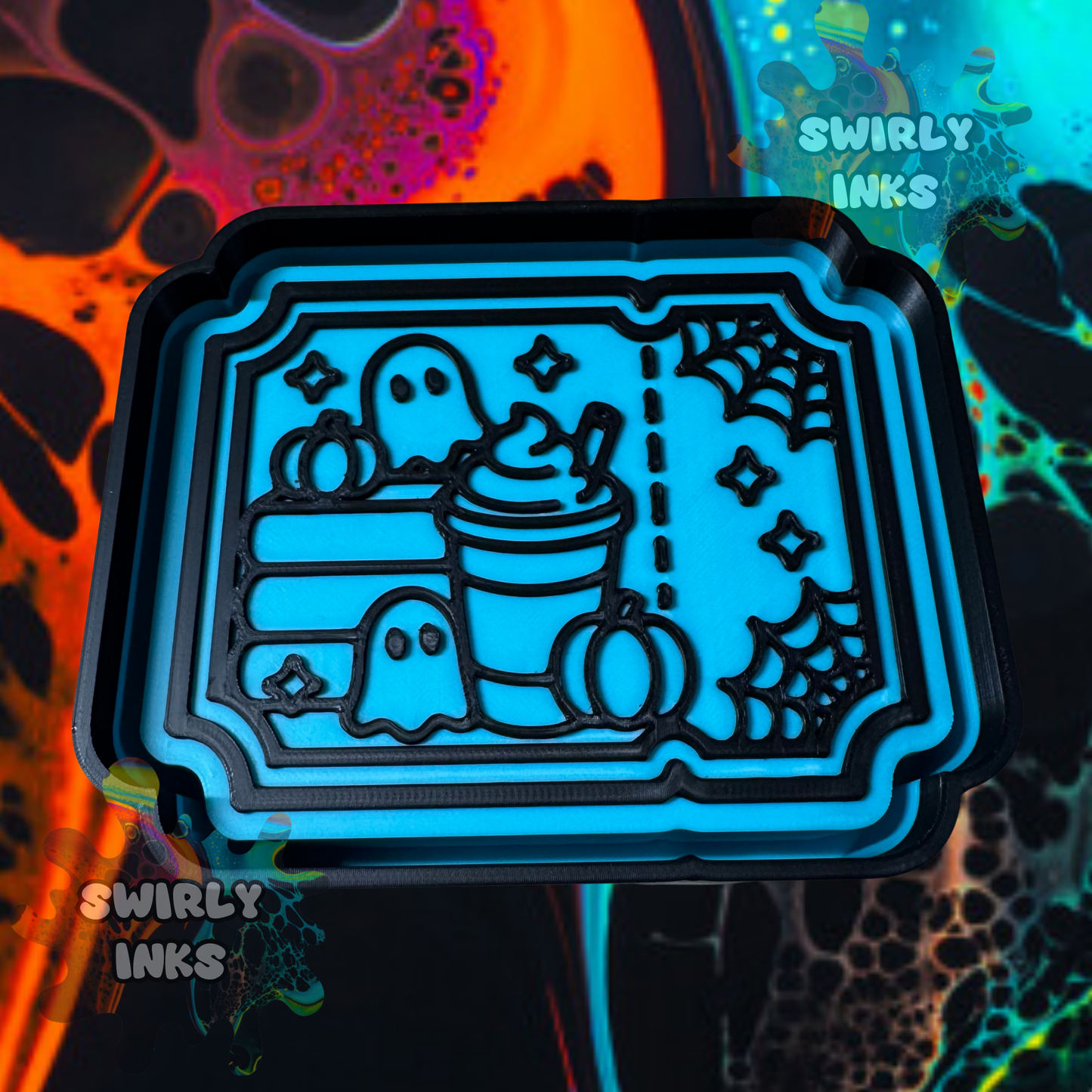Halloween Ticket Freshie Mold