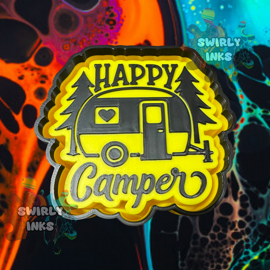 Happy Camper Freshie Mold