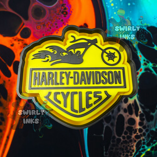 Harley Cycles Freshie Mold