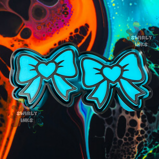 Heart Bow Vent Freshie Mold