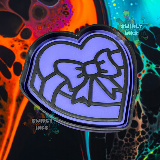 Heart Candy Box Freshie Mold