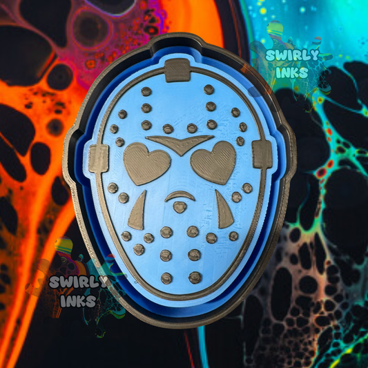 Heart Eyes Jason Mask Freshie Mold