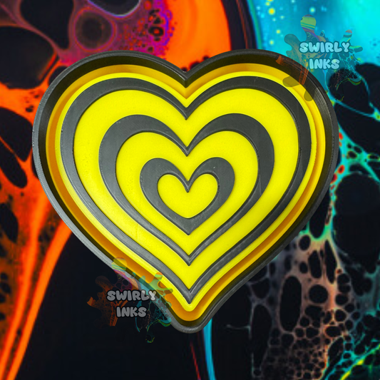 Heart in Hearts Freshie Mold