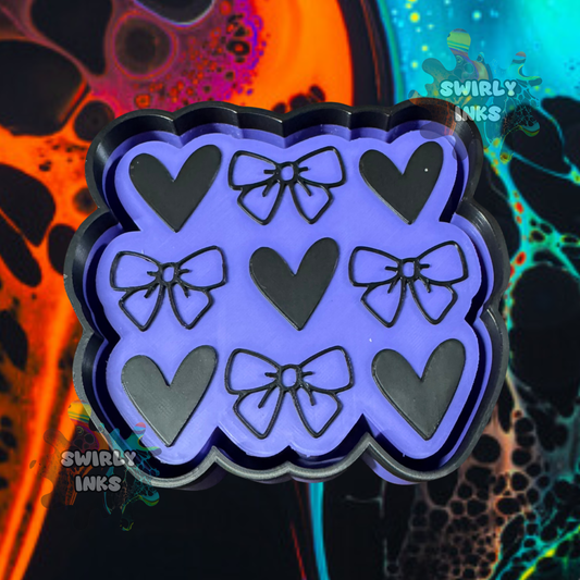 Hearts & Bows Freshie Mold