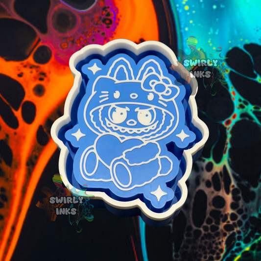 Hello Kitty Labubu Freshie Mold