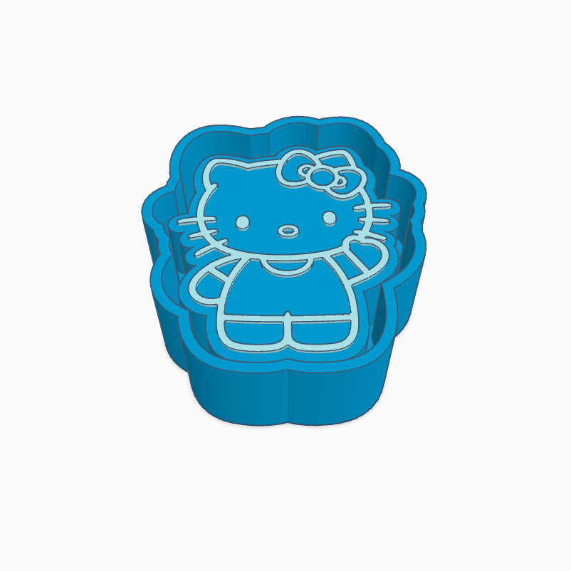 Hello Kitty Freshie Mold