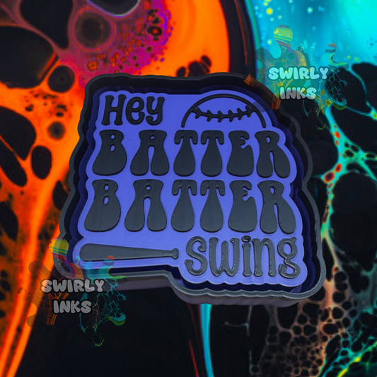 Hey Batter Batter Swing Freshie Mold