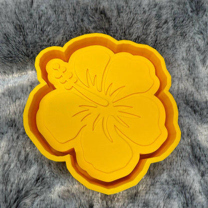 Hibiscus Flower Freshie Mold