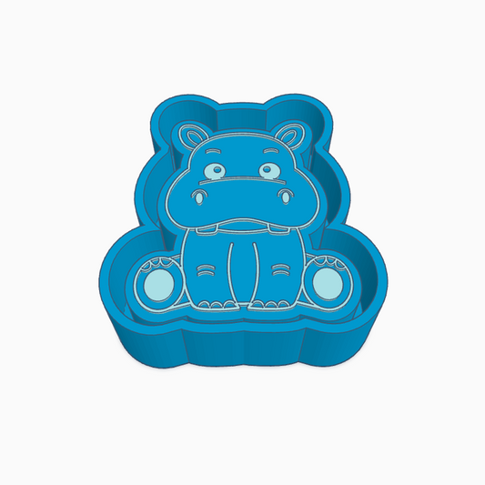 Hippo Freshie Mold